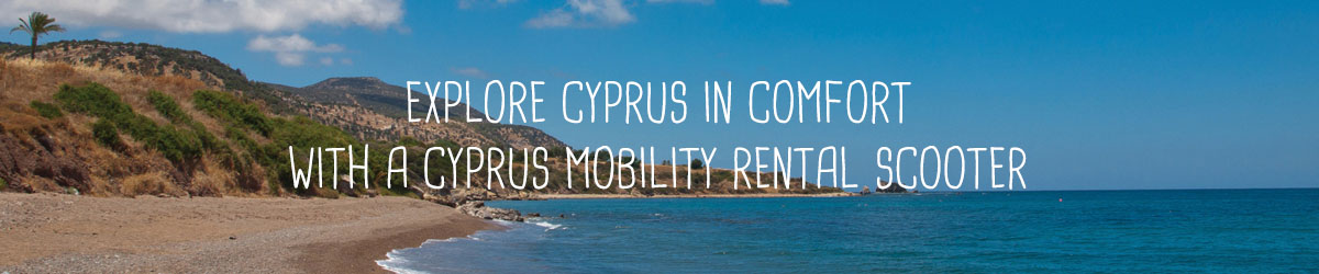 Explore cyprus in a comfortable mobility chair